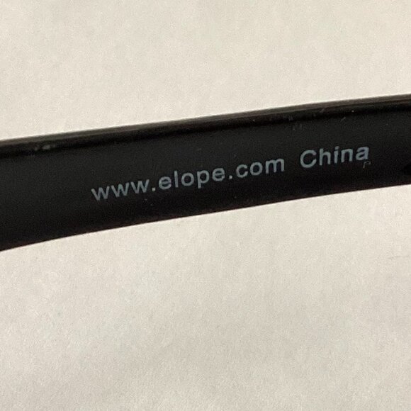 Elton John Style Sunglasses Black With Rhinestones Oversized Big Round Lenses - Picture 9 of 9